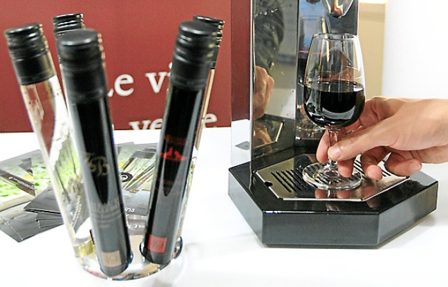 Le prototype de la future " D-vine ". Le prototype de la future " D-vine ".