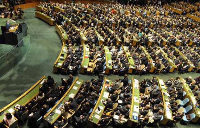 L'assemblée générale de l'ONU à New York, en septembre 2009 L'assemblée générale de l'ONU à New York, en septembre 2009