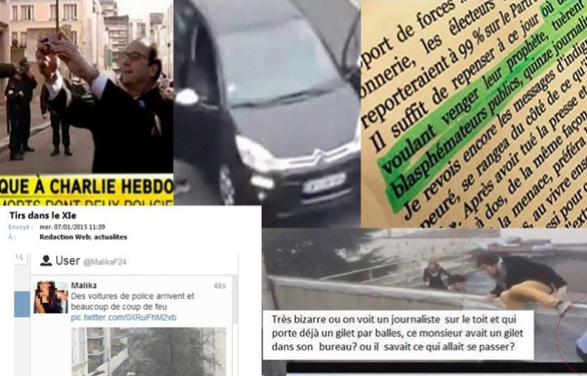 Les fausses informations envahissent le web après l'attentant perpétré contre "Charlie Hebdo". Les fausses informations envahissent le web après l'attentant perpétré contre "Charlie Hebdo".