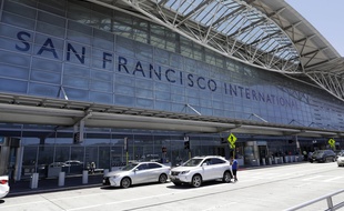 L'aéroport de San Francisco, aux Etats-Unis.