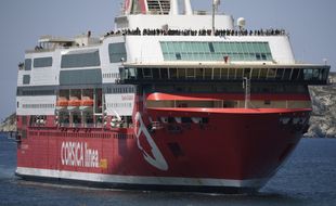 Le ferry de la compagnie Corsica Linea est arrivé à Marseille