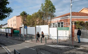 L'école juive Ohr Torah (anciennement Ozar Hatorah) à Toulouse le 19 mars 2013.