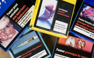 Les paquets de tabac ont depuis 2011 des images chocs pour dissuader de fumer.