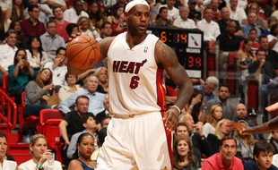 La star de Miami LeBron James, le 3 novembre 2013,