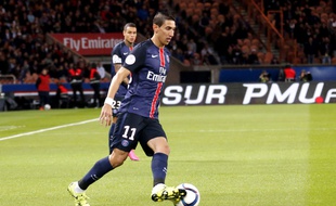 Angel di Maria lors de PSG-Guingamp le 22 septembre 2015.