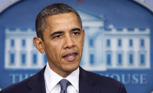 Le président américain, Barack Obama, le 21 octobre 2011 à la Maison Blanche, à Washington.
