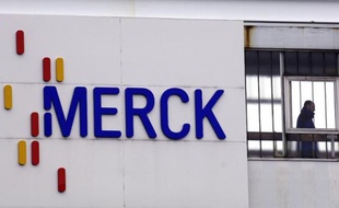 Le siège de Merck à Darmstadt en Allemagne, le 17 février 2012
