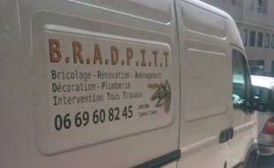 Il a appelé son entreprise Brad Pitt !