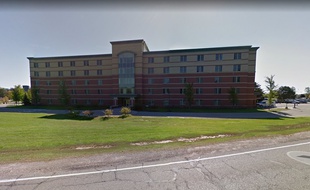 Le Campbell Hall de l'université de Central Michigan, sur Google Street View.