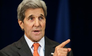 Le secrétaire d'Etat John Kerry à Washington le 18 novembre 2015