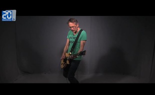 Didier Wampas dans le studio de 20 Minutes