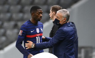 Ousmane Dembélé a séduit Deschamps au Kazakhstan.