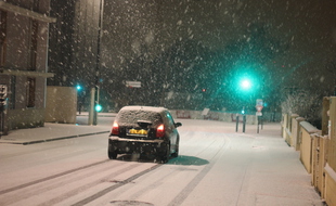 Illustration d'un épisode de neige, ici à Rennes en 2010.