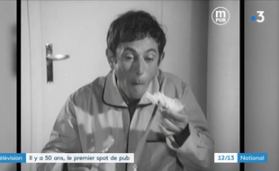 La toute première publicité diffusée à la télévision française, le 1er octobre 1968.
