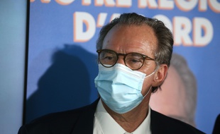 Renaud Muselier, président sortant de la région PACA, à Marseille le 14 mai 2021.