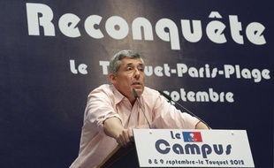 Henri Guaino lors du Campus UMP du Touquet (Pas-de-Calais), le 8 septembre 2012.