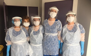 Les imprimantes 3D d'Aix Marseille Université servent à fabriquer des visières pour les soignants