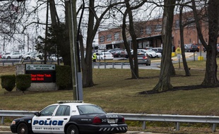 Une voiture de police au New Jersey - Etats-Unis