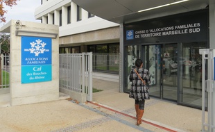 Marseille 26 NOVEMBRE 2014 Un accueil de la CAF.