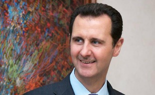 Photo du président Bachar al-Assad, à Damas, publiée le 28 avril 2014 sur la page Facebook de la présidence syrienne