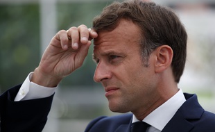 Emmanuel Macron, le 22 avril 2020.