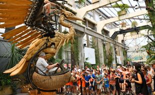 La Galerie des Machines de l'île, à Nantes.