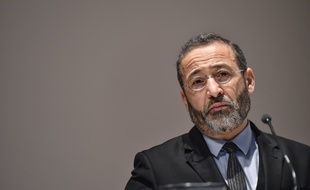 L'imam de la grande mosquée de Bordeaux Tareq Oubrou. /Credit:Ugo Amez/SIPA/1601091514