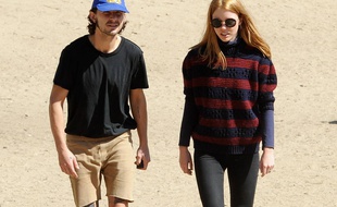 L'acteur Shia LaBeouf et sa désormais ex-femme, la comédienne Mia Goth