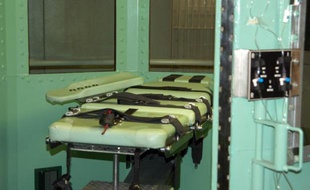 Une chambre d'exécution par injection léthale aux Etats-Unis.