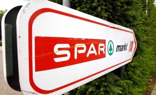 Illustration de l'enseigne néerlandaise de grande distribution, Spar.