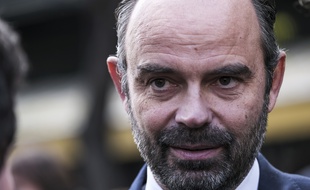 Edouard Philippe lors de cérémonie en hommage aux victimes des attentats du 13 novembre 2015 de Paris le 13 novembre 2018.