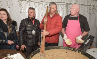 Laurent Wauquiez, président de la région Auvergne Rhône-Alpes, au Grand Bornand le 19 mars 2016