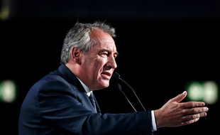 Pau's mayor Francois Bayrou delivers a speech at La Republique En Marche territories campus (campus des territoires de La Republique en marche) in Bordeaux.//AMEZUGO_DSC_5592/1909081748/Credit:AMEZ / ROBERT/SIPA/1909081753