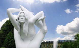 La sculpture de Kate Moss par Marc Quinn