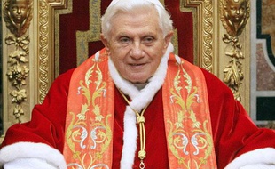 Le pape Benoît XVI au Vatican, le 10 janvier 2011.