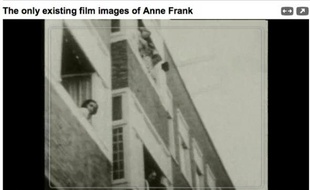 Des vidéos d'Anne Frank visibles sur Internet