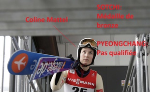 Coline Mattel est l'une des nombreux athlètes de saut à skis à être passés en un éclair de la lumière à l'ombre