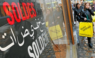 Les soldes d'hiver n'auront pas fait recette cette année dans la région.