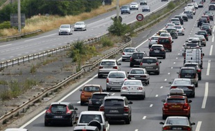 Départs en vacances depuis le sud de Paris, le 3 juillet 2015