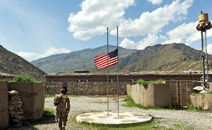 La base militaire américaine à Watahpur en Afghanistan (Illustration).