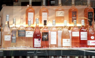 Le rosé se distingue par un nuancier de couleurs impressionnant.