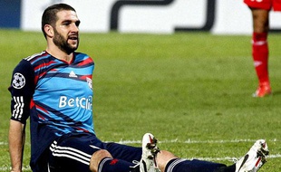 L'attaquant lyonnais Lisandro Lopez, le 7 décembre 2010.