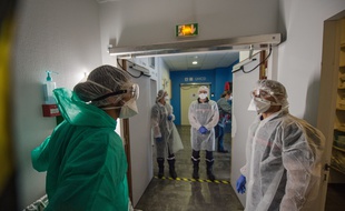 Image d'illustration d'un service d'urgences au temps du Covid-19.