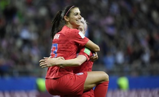 Alex Morgan et Megan Rapinoe.
