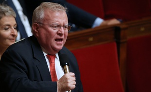 Jacques Myard, député Les républicains, à l'Assemblée nationale en octobre 2013.