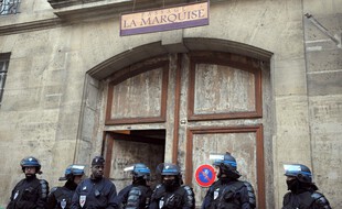 Lors de l'évécuation d'un squat du collectif Jeudi noir à Paris. (archives)