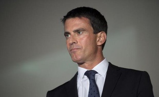 Le Premier ministre Manuel Valls, le 12 septembre 2014 à Meaux lors d'une commémoration