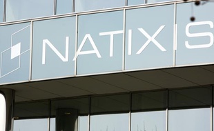 La banque d'investissement Natixis, Paris.