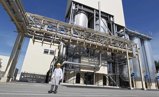 L'usine Roquette, à Lestrem, dans le Pas-de-Calais.
