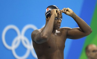 Mehdy Metella a remporté l'argent sur le relais à Rio.